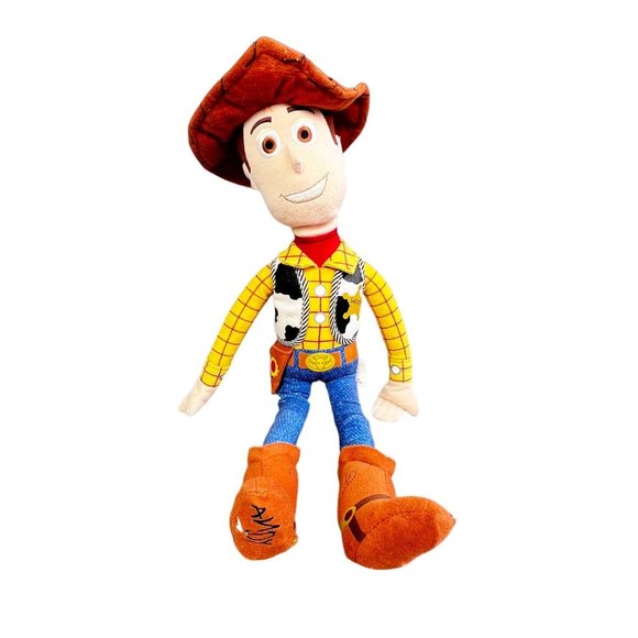 Disney Woody Plush Doll Figure with Permanent Hat Embroidered Face 16 inch - Picture 1 of 9